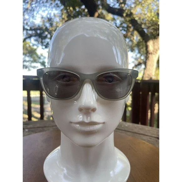 DKNY Donna Karran DK502S 014 Sunglasses Women Milky Cement Oval 53mm DKNY Oval Sunglasses for Women for sale | eBay main image 3